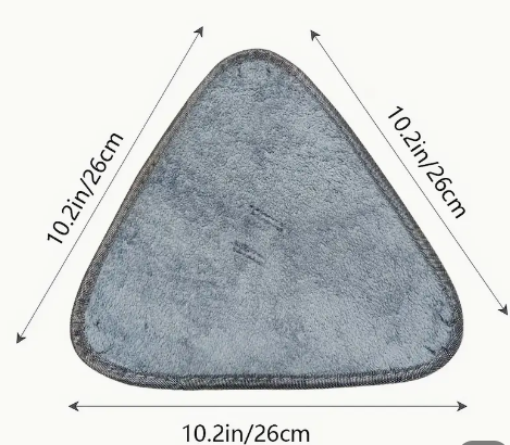 Pack 3 Unidades Repuesto Mopa Triangular 360°