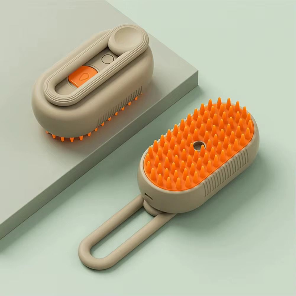 Cepillo de Vapor 3en1 para Mascotas